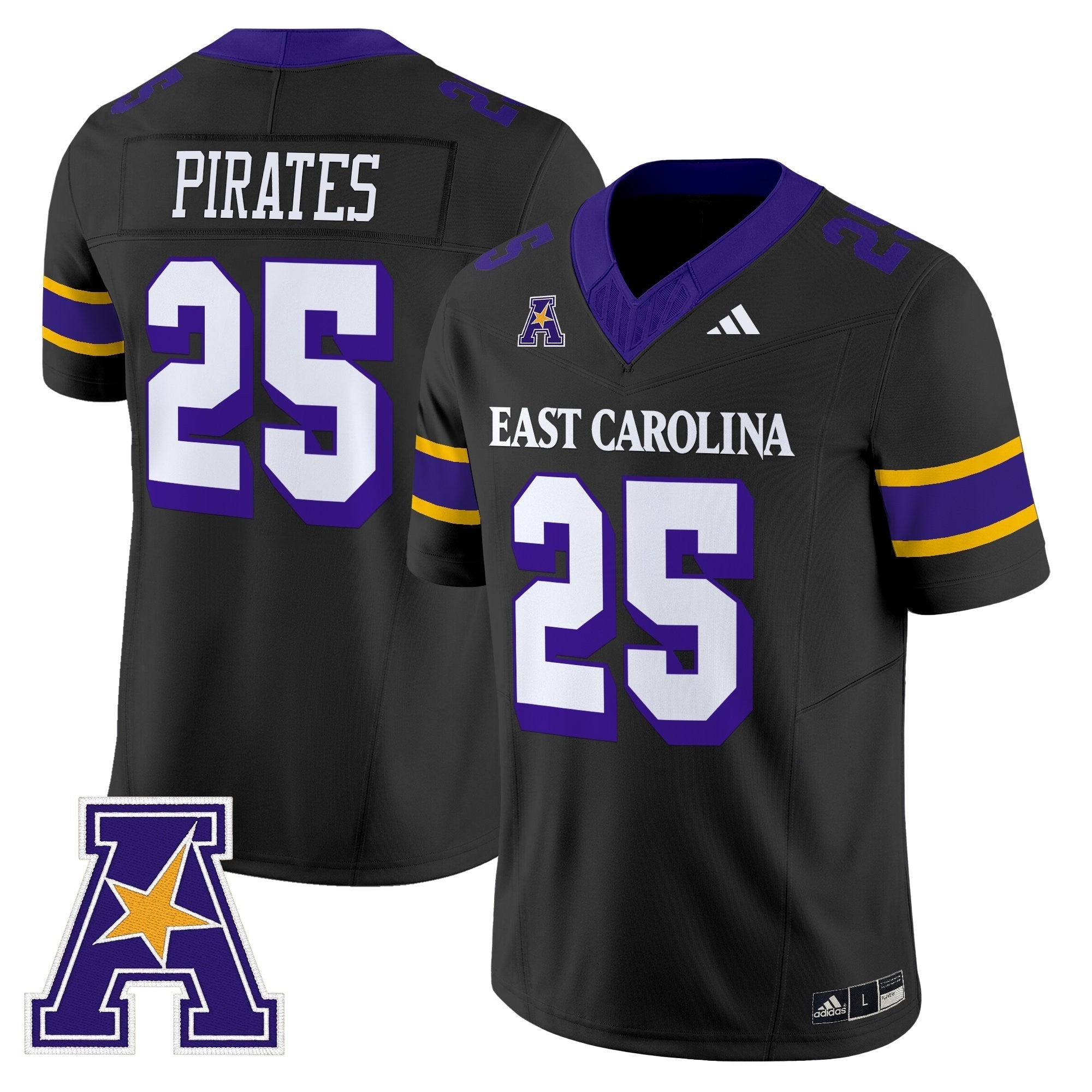 East Carolina Pirates 2025 Vapor Limited Jersey - All Stitched