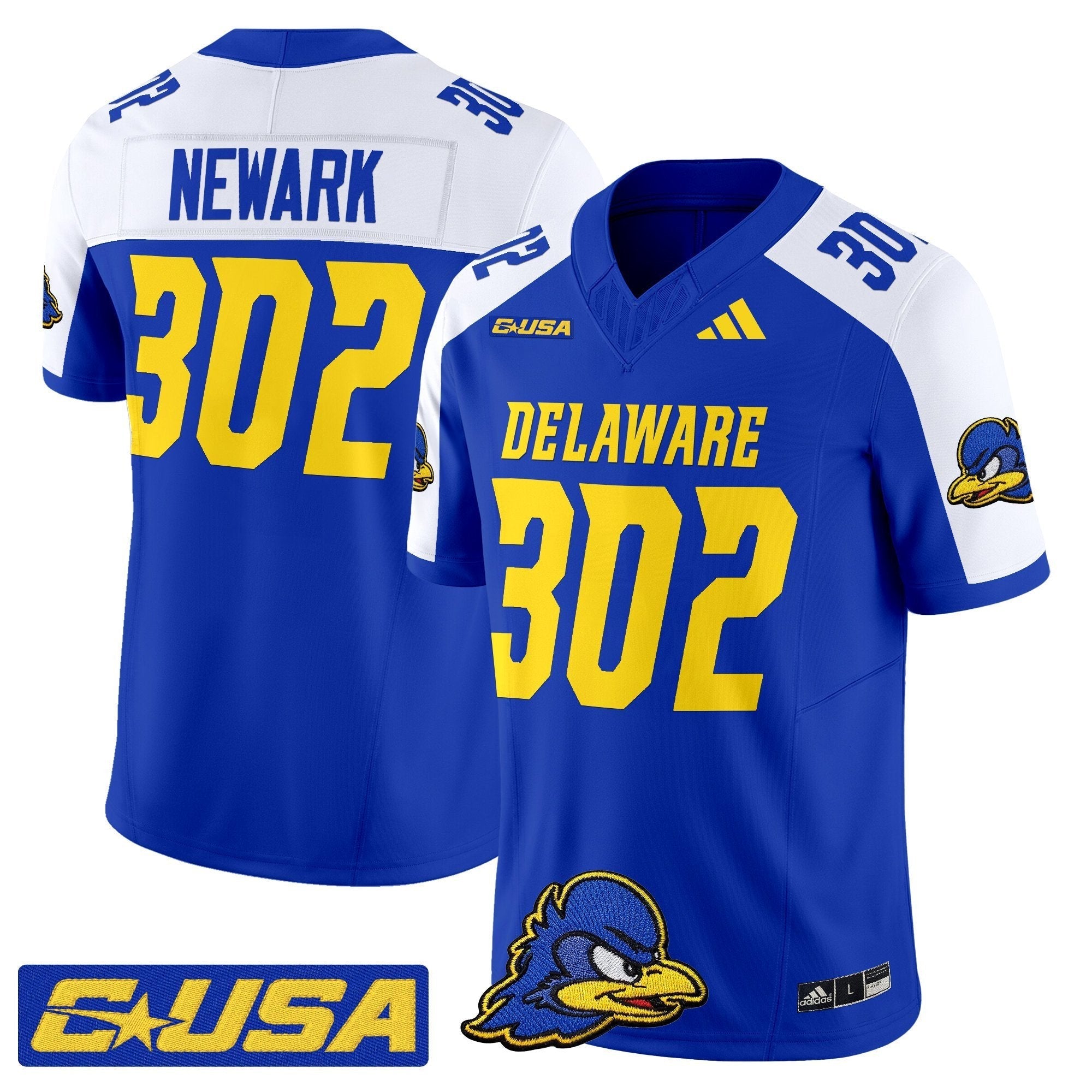 Delaware Blue Hens 2025 Vapor Limited Jersey - All Stitched