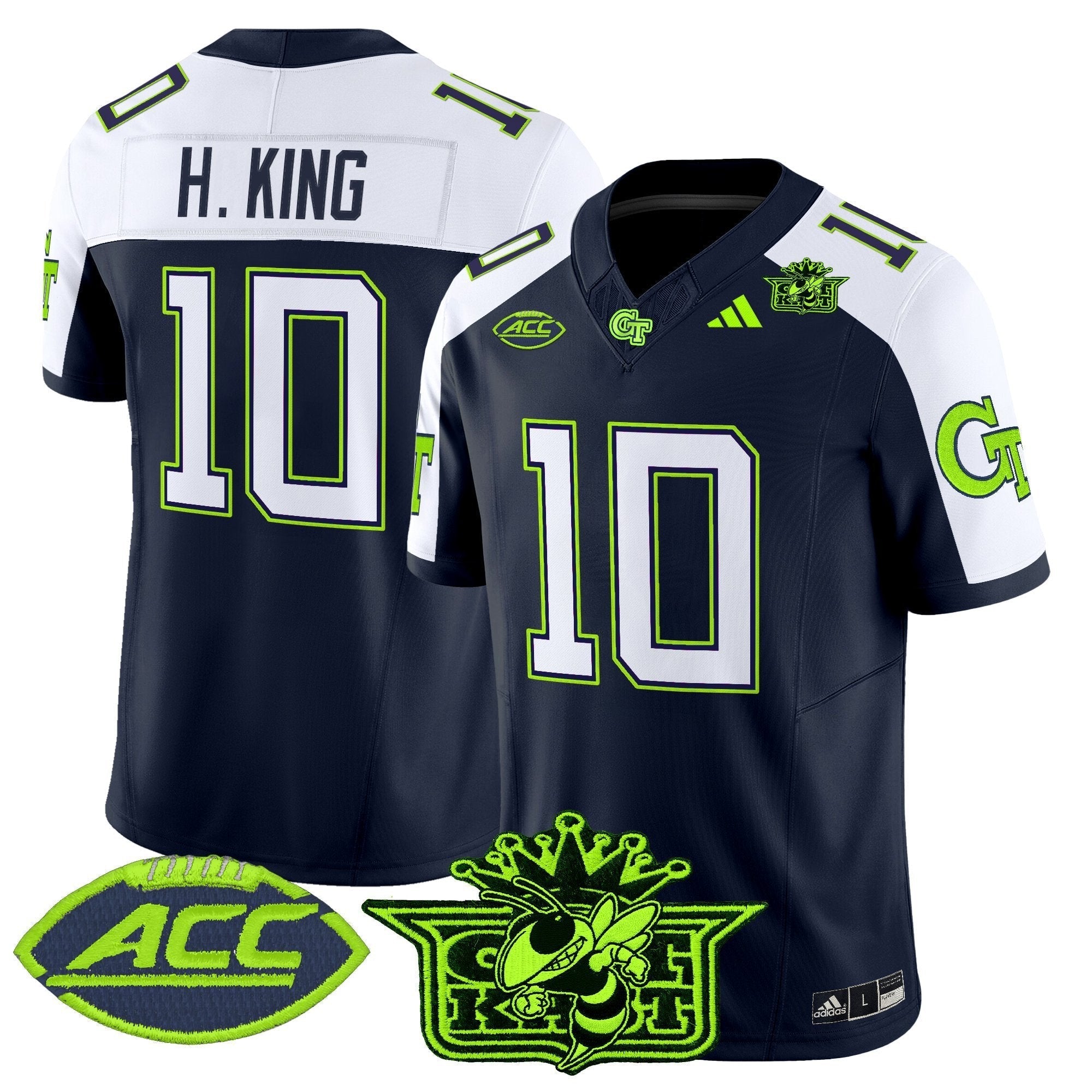 Outkast x Georgia Tech Yellow Jackets 2025 Atliens Vapor Limited Jersey - All Stitched