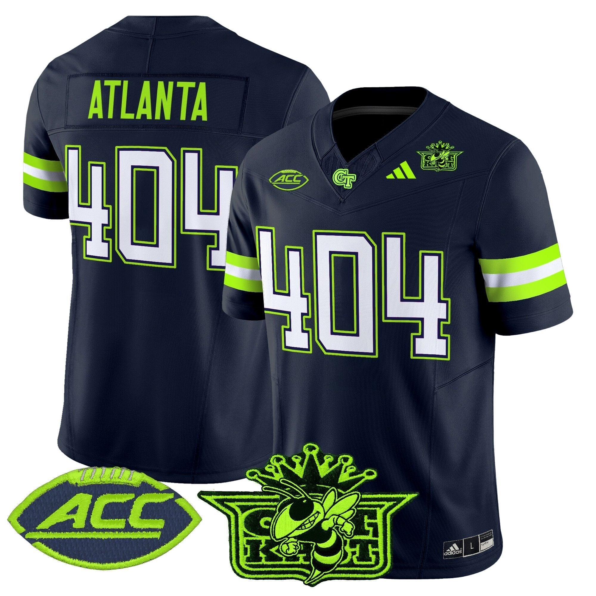 Outkast x Georgia Tech Yellow Jackets 2025 Atliens Vapor Limited Jersey - All Stitched