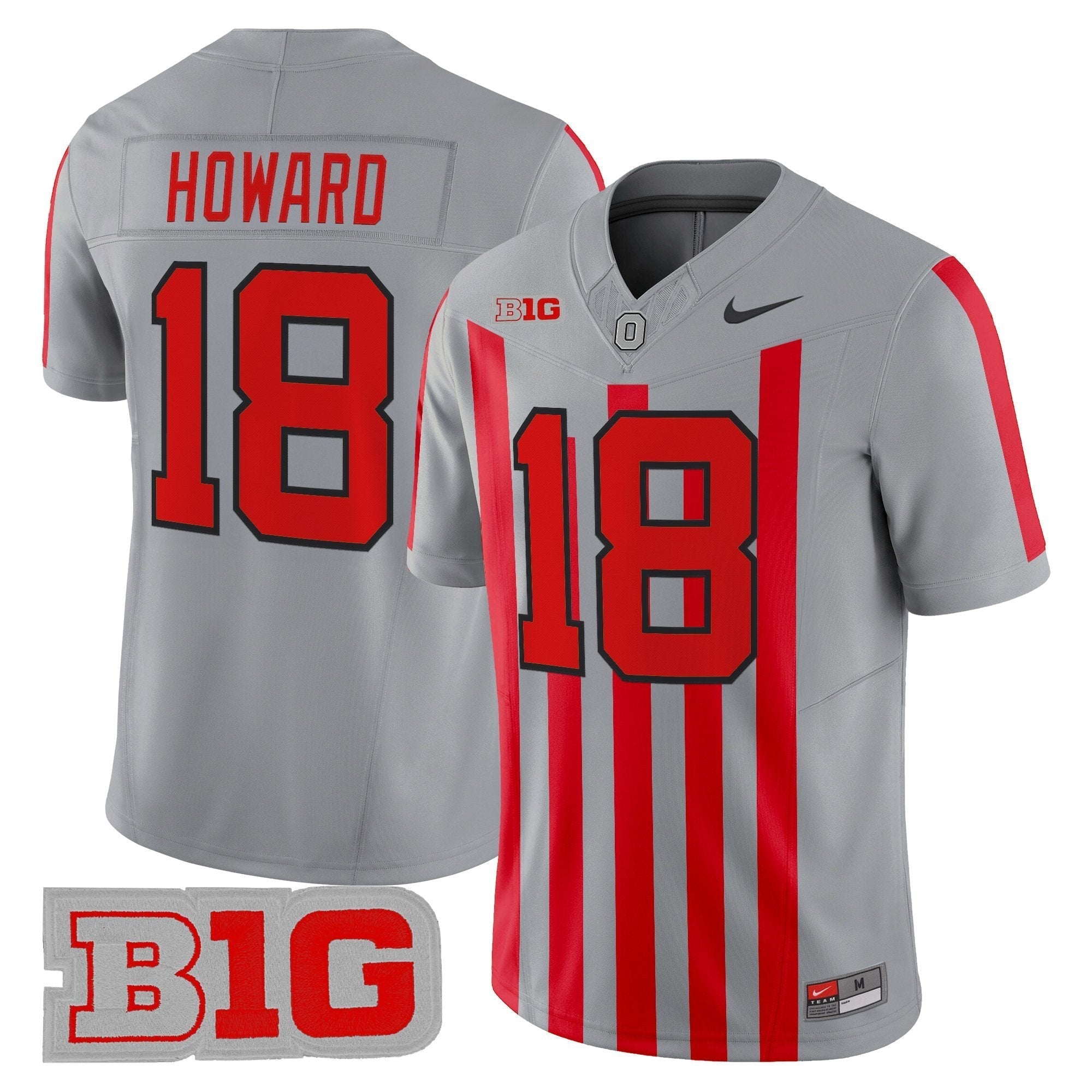 Ohio State Buckeyes Throwback Vapor Limited Jersey - All Stitched