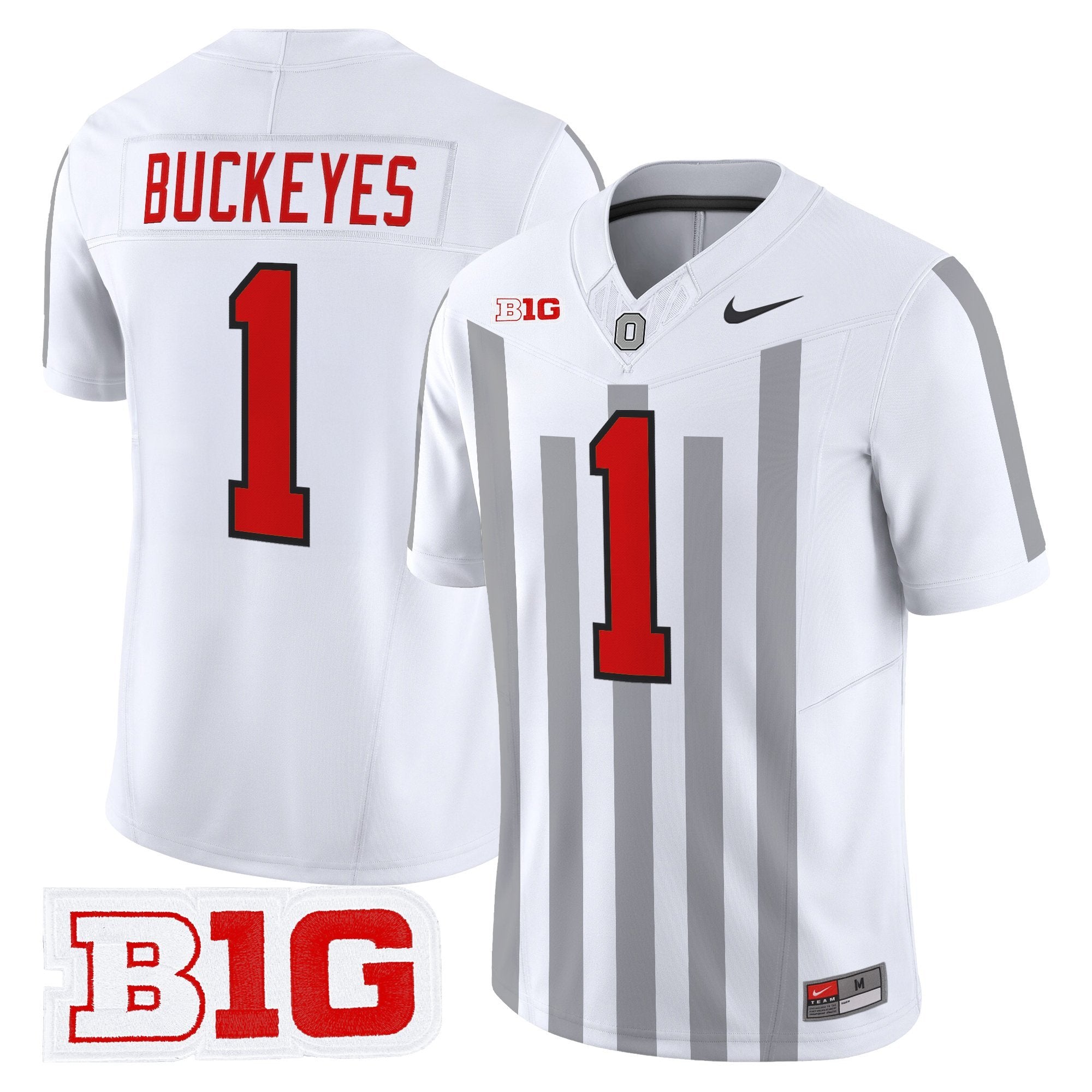 Ohio State Buckeyes Throwback Vapor Limited Jersey - All Stitched
