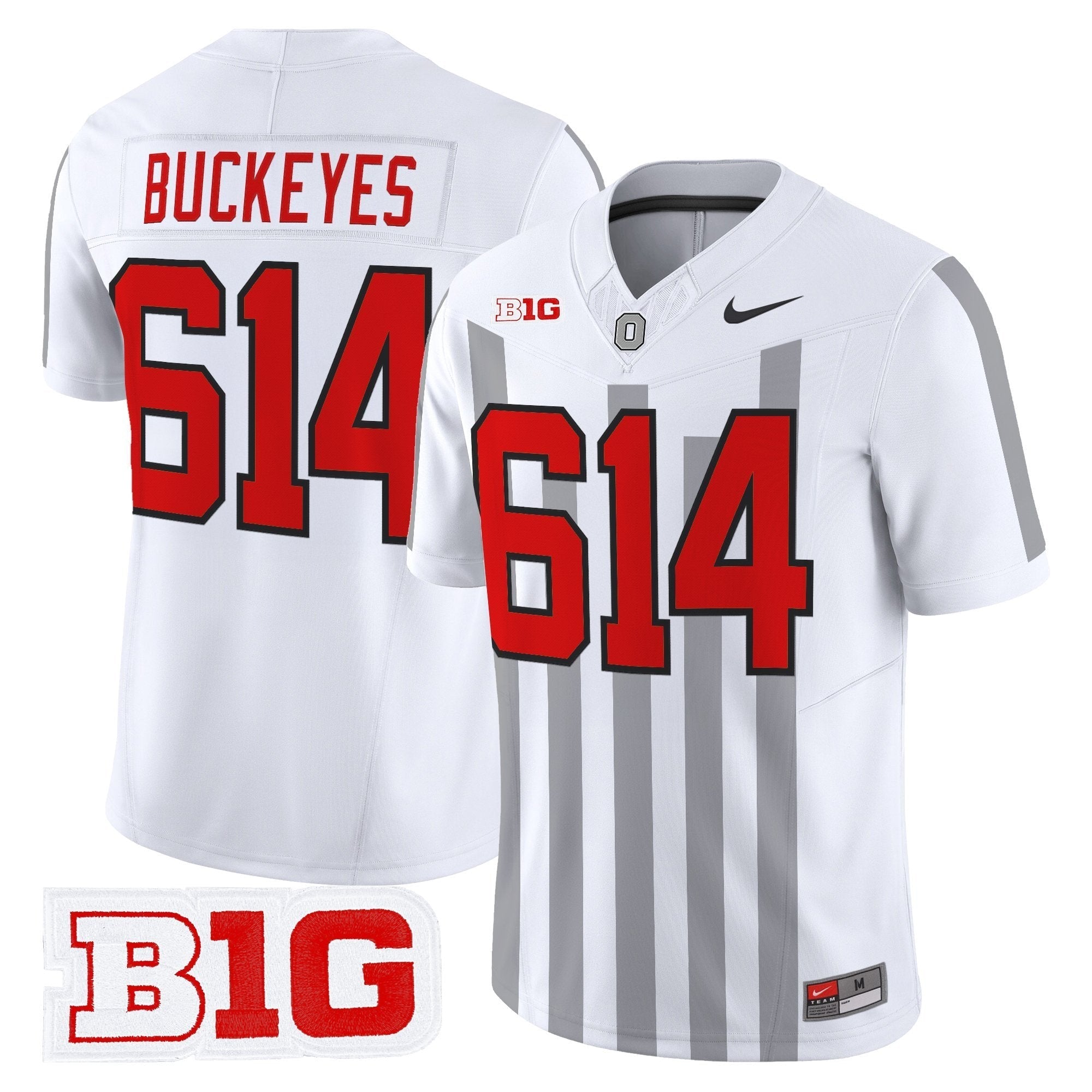 Ohio State Buckeyes Throwback Vapor Limited Jersey - All Stitched