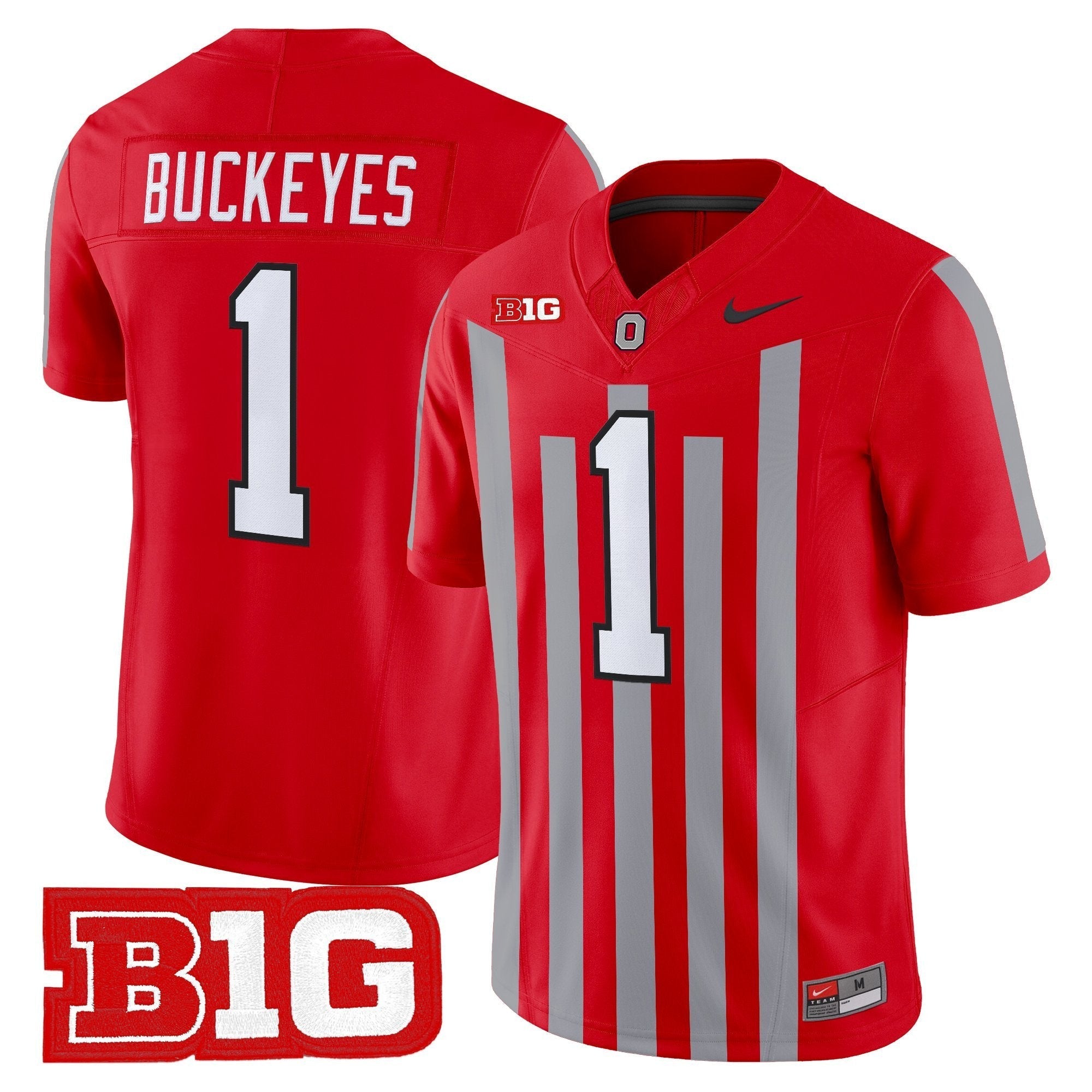 Ohio State Buckeyes Throwback Vapor Limited Jersey - All Stitched