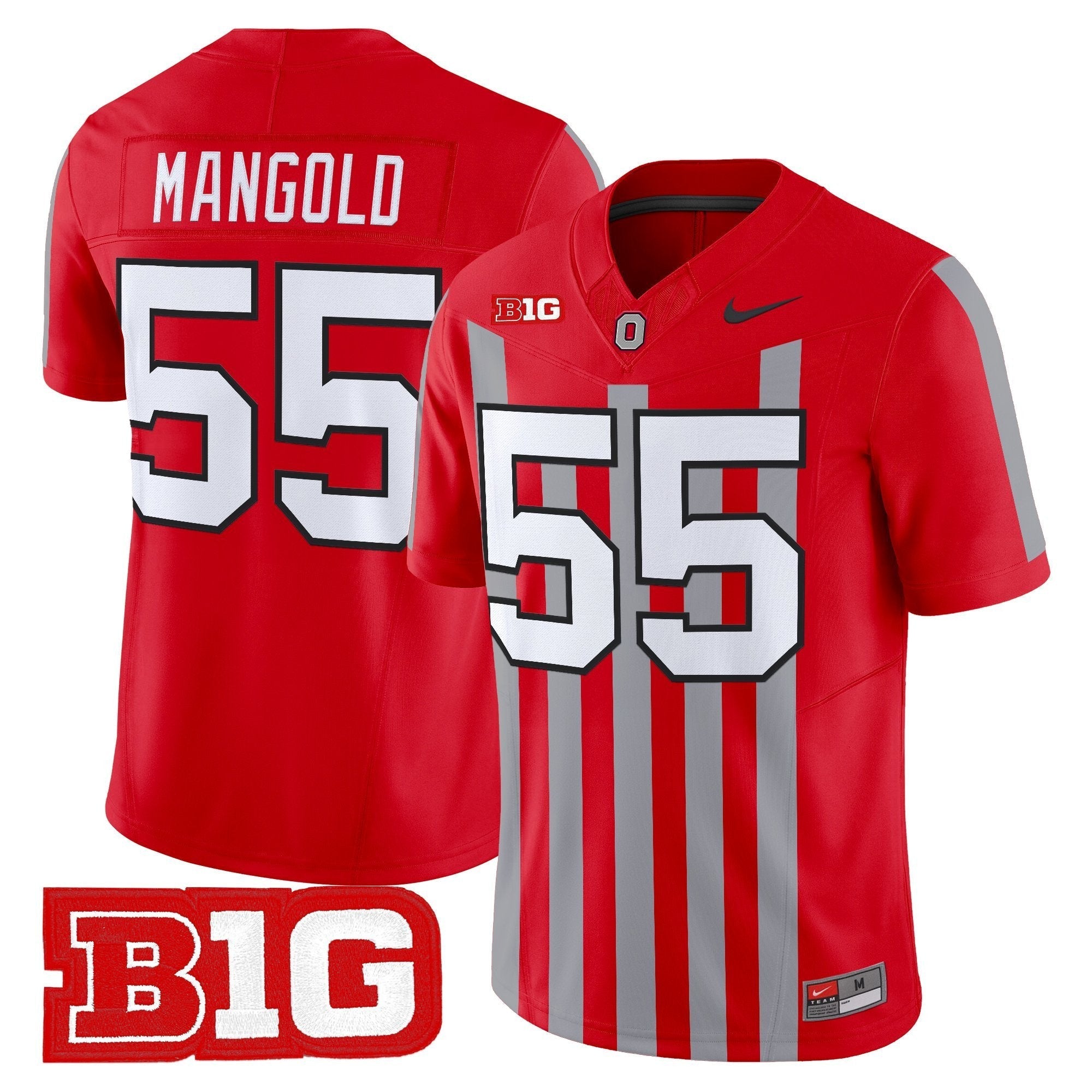 Ohio State Buckeyes Throwback Vapor Limited Jersey - All Stitched