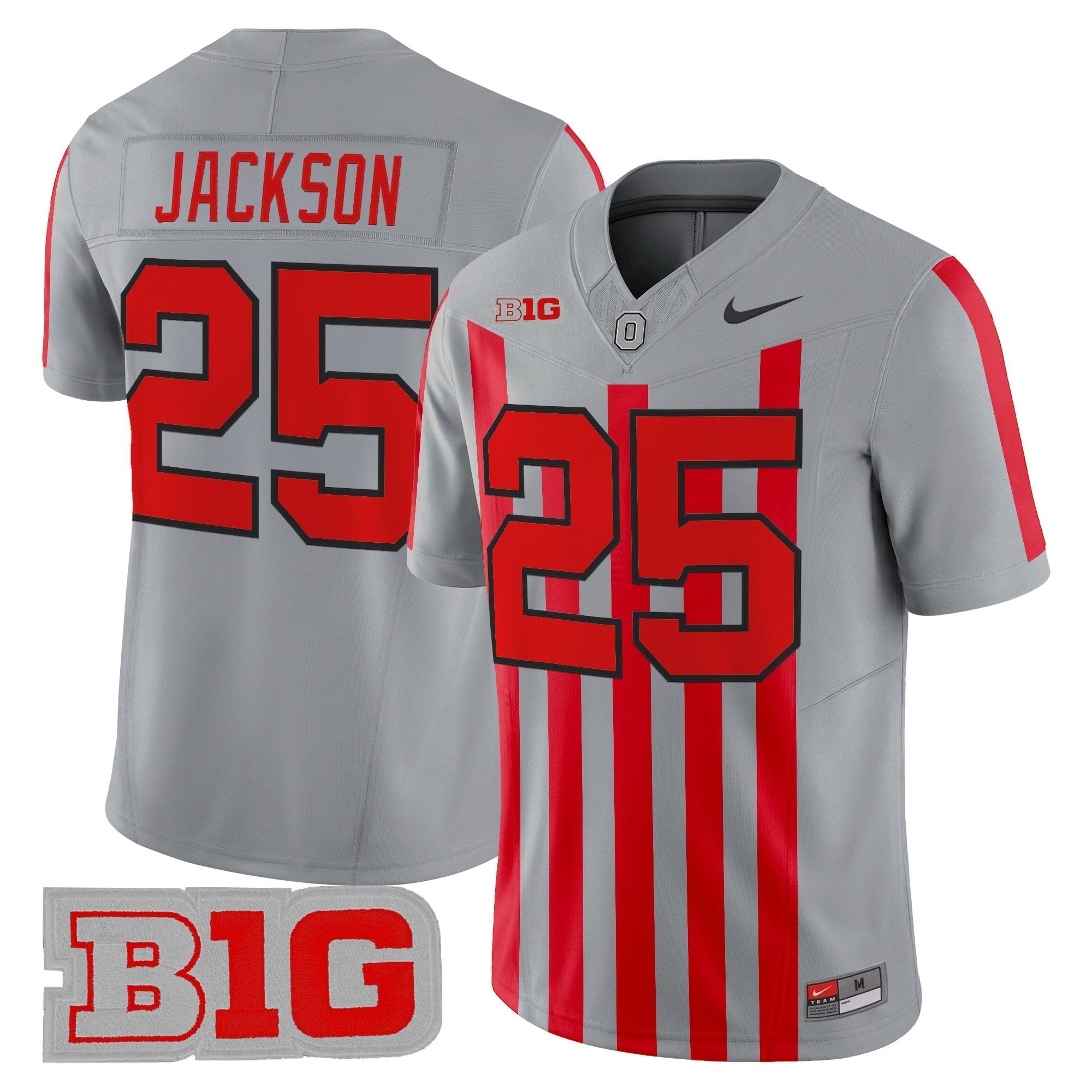 Ohio State Buckeyes Throwback Vapor Limited Jersey - All Stitched