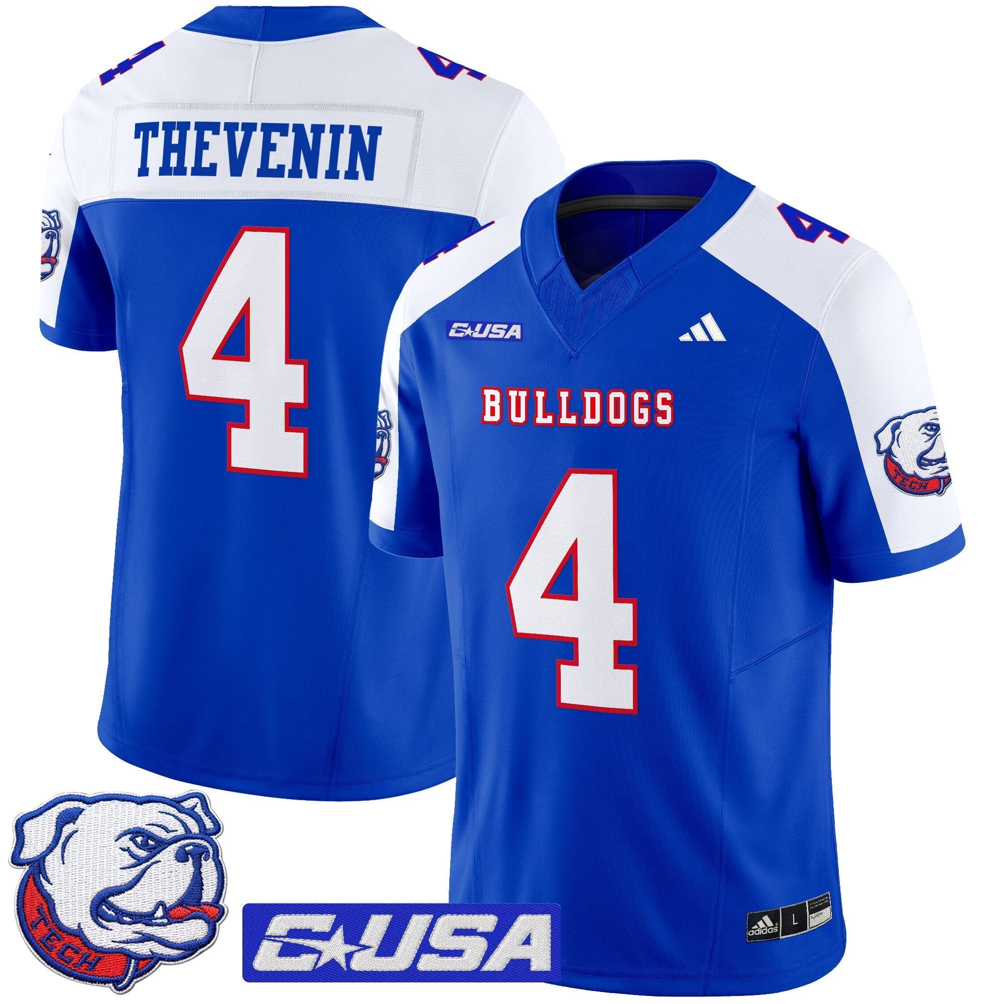 Louisiana Tech Bulldogs 2025 Vapor Limited Jersey - All Stitched
