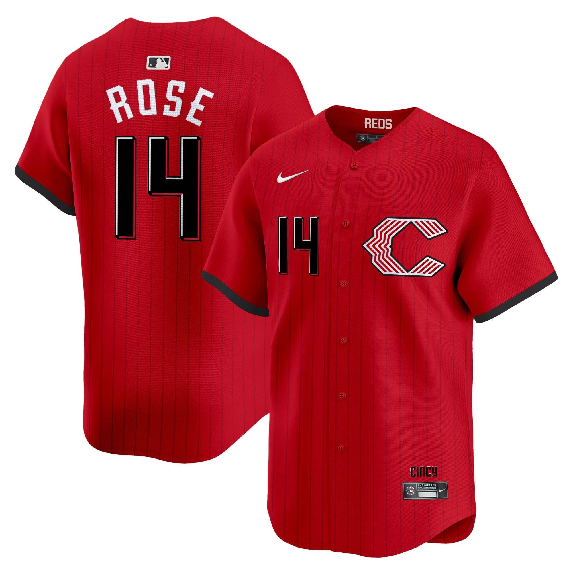 Cincinnati Reds 2026 City Connect Vapor Premier Limited Jersey - All Stitched