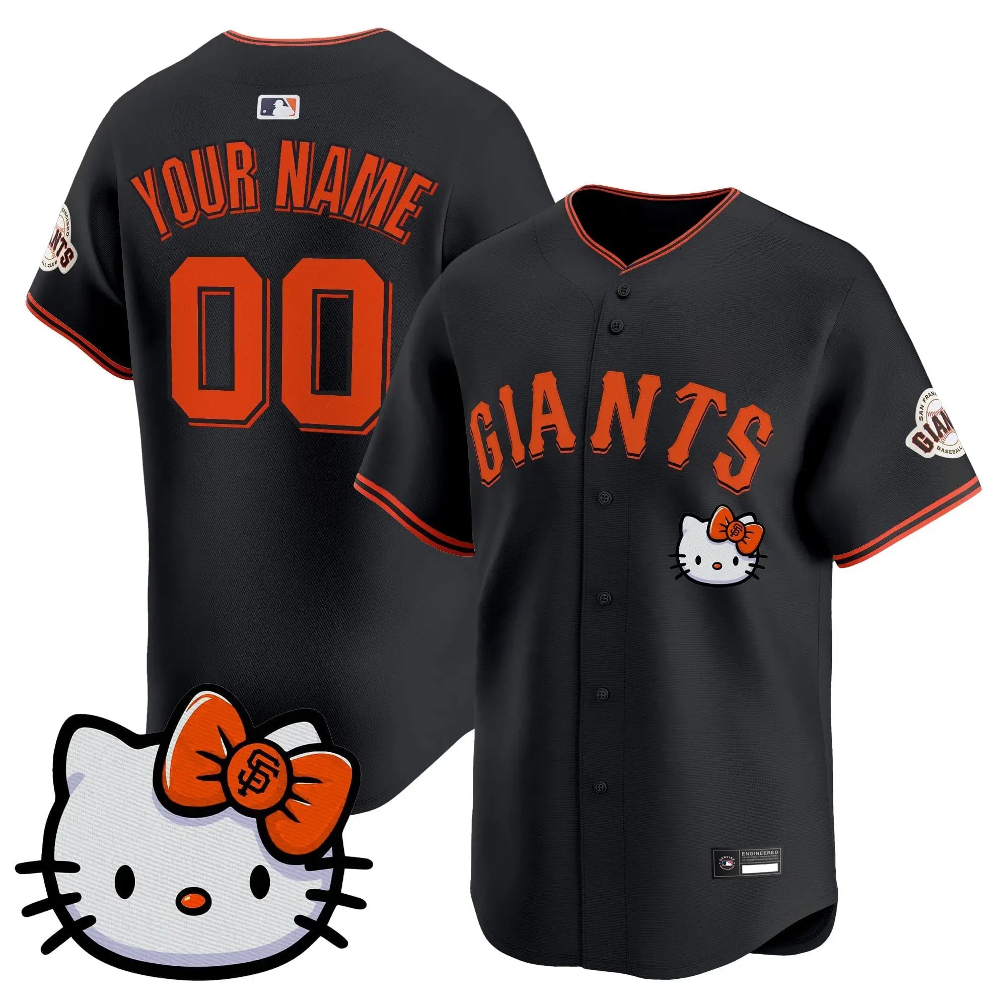 San Francisco Giant Meow KT Vapor Premier Limited Custom Jersey – All Stitched