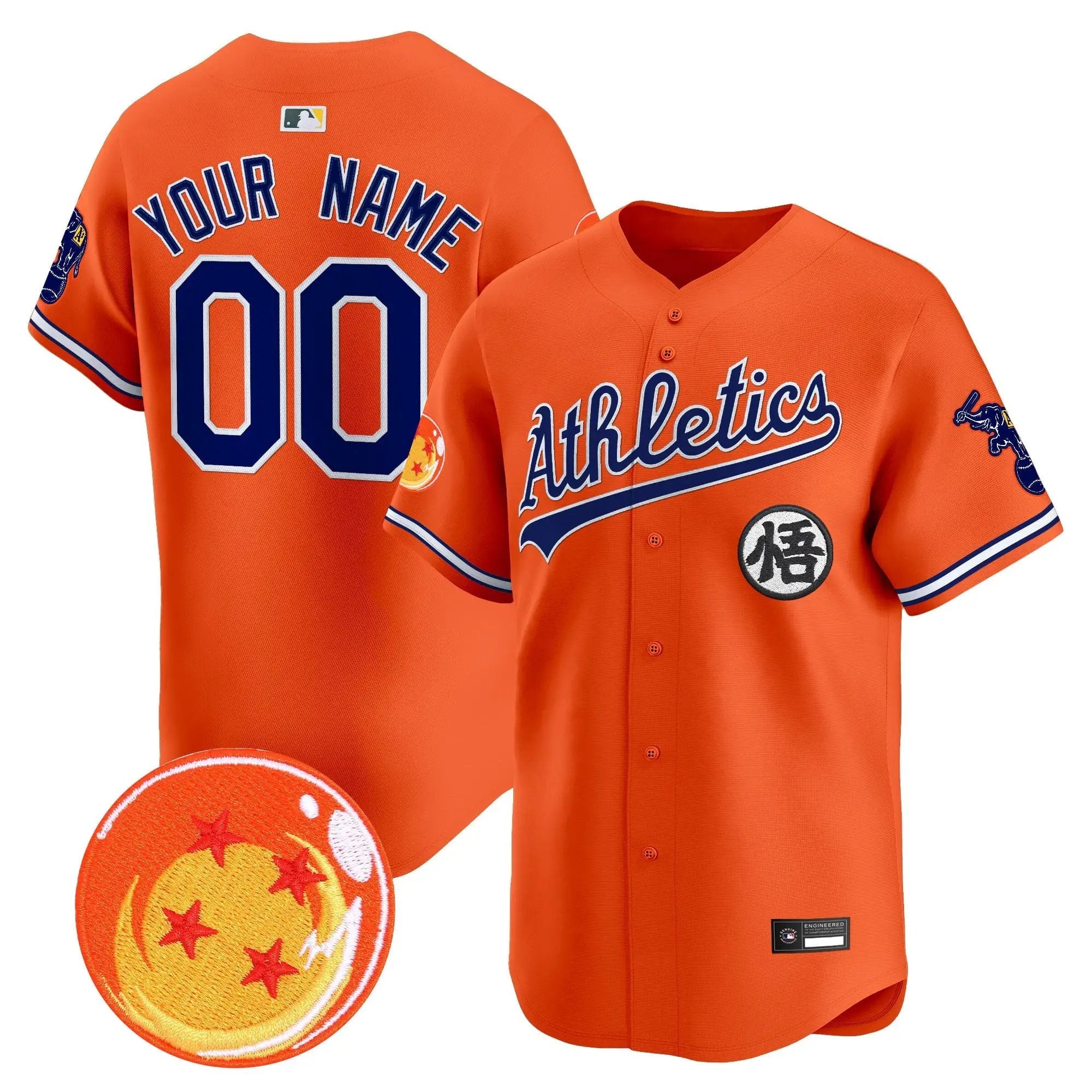 Oakland Athletics x DB Vapor Premier Limited Custom Jersey - All Stitched