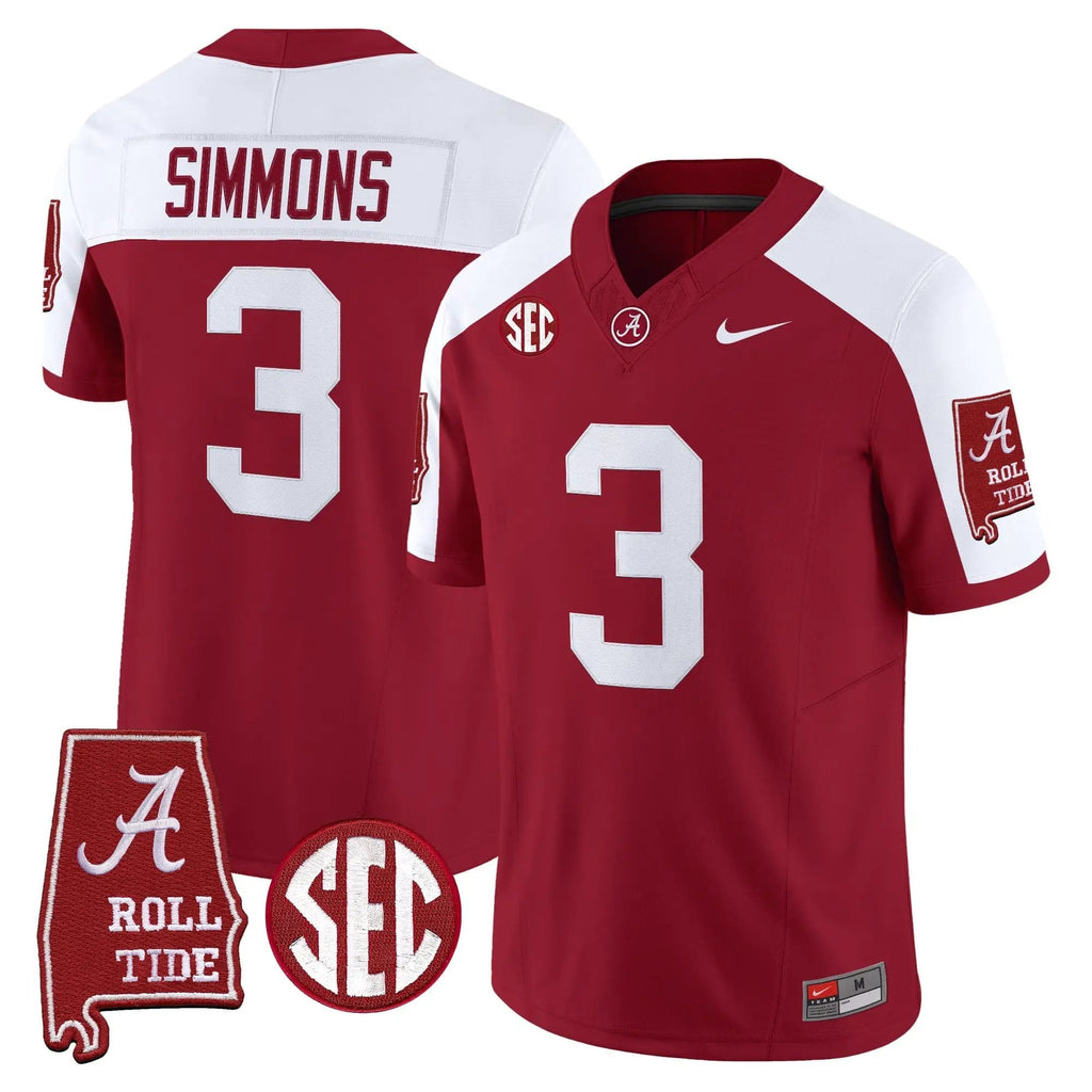 BAMA 2026 Vapor Limited Jersey - Alabama Map - Stitched