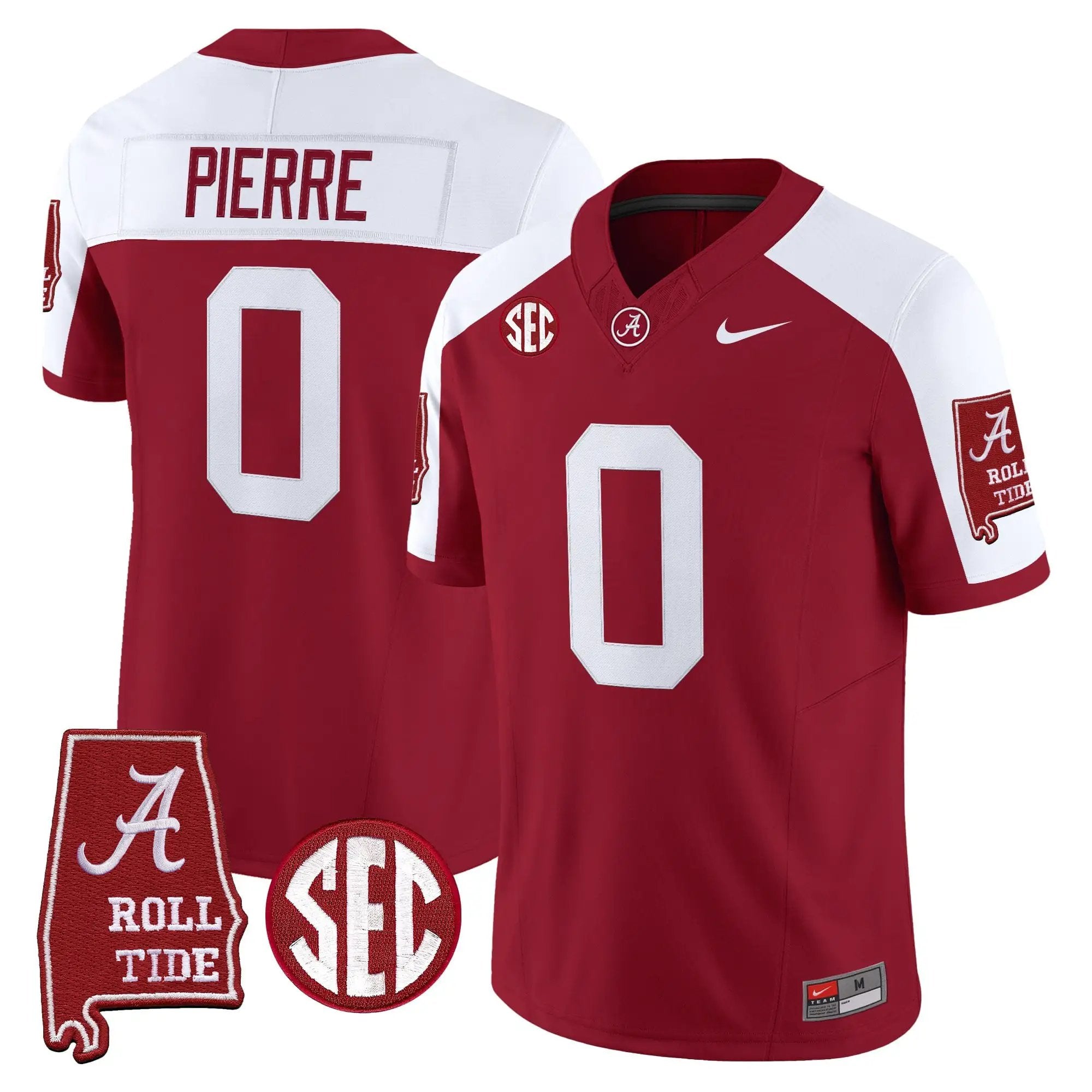 BAMA 2026 Vapor Limited Jersey - Alabama Map - Stitched