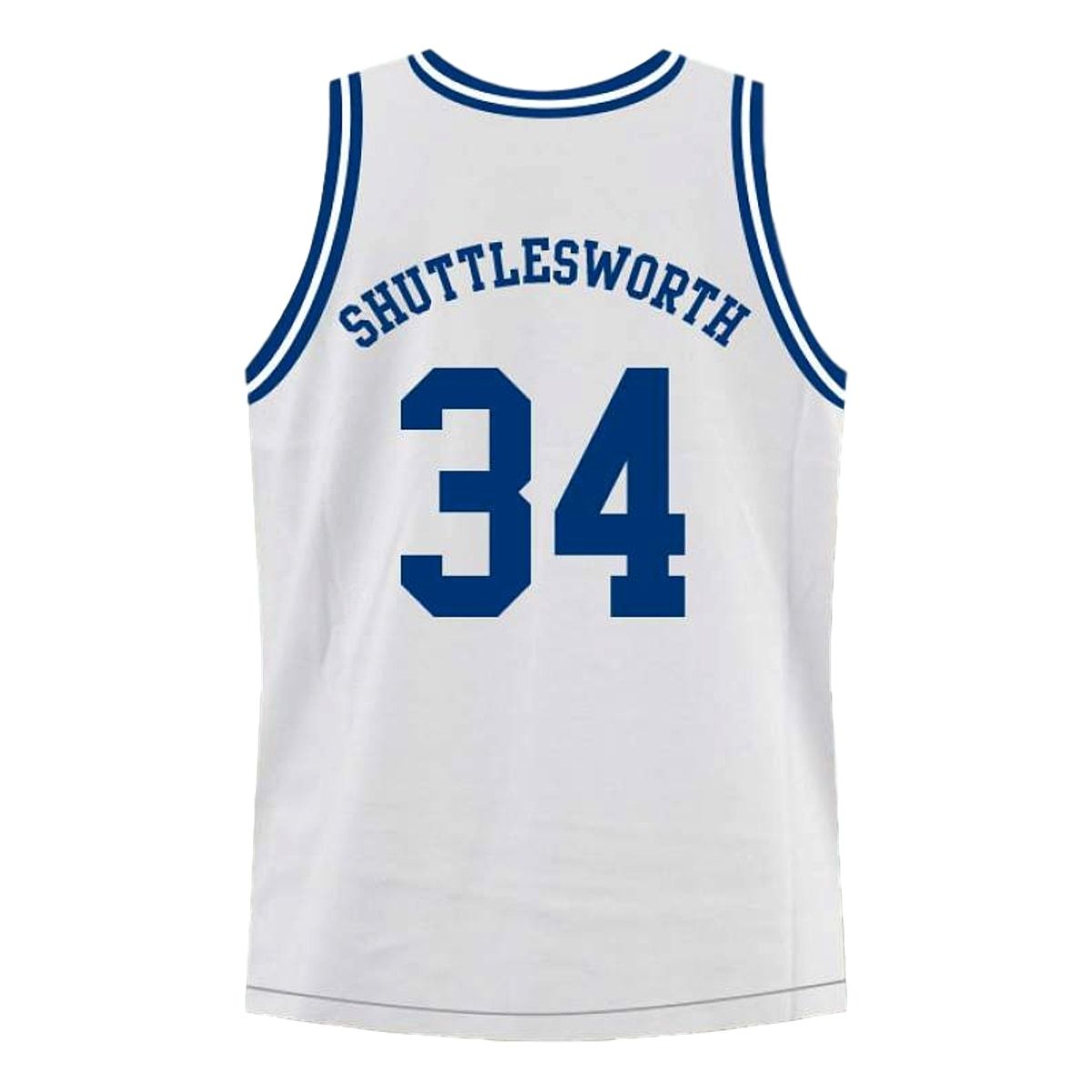 Shuttlesworth Jersey #34 Lincoln High School Ray Allen Basketball White