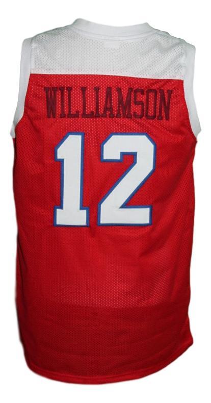 Zion Williamson Jersey #12 Spartanburg Day School Basketball New Red