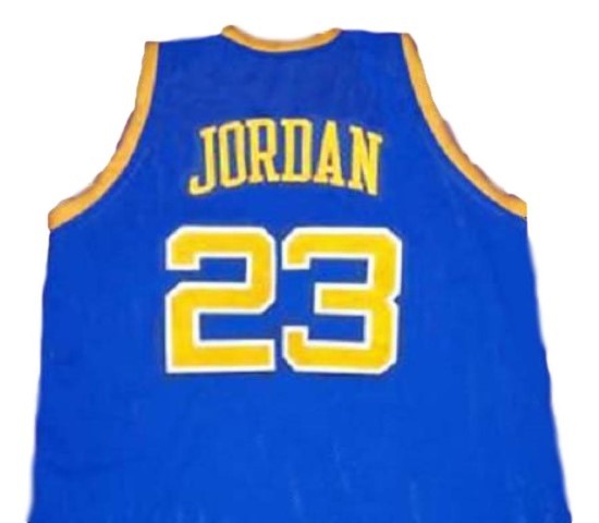 Michael Jordan Jersey #23 BUCS Laney High School Basketball Blue