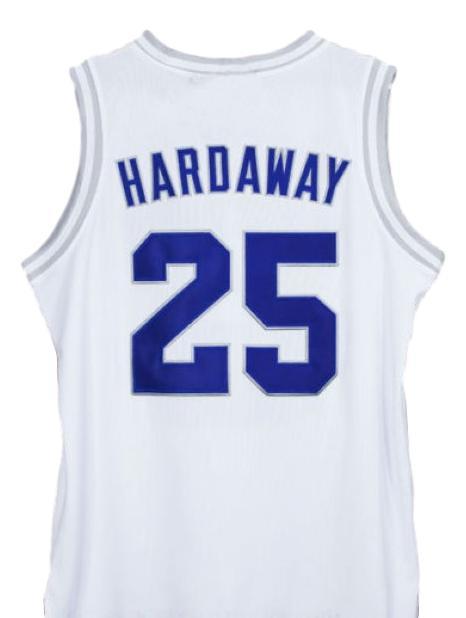 Penny Hardaway Jersey #25 Memphis State College Basketball White