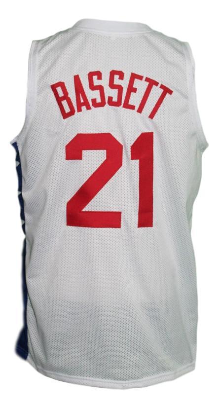 Tim Bassett Jersey #21 New York Nets Aba Retro Basketball White