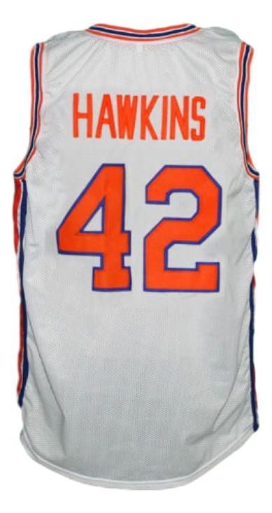 Connie Hawkins Jersey #42 Pittsburgh Pipers Retro Aba Basketball White