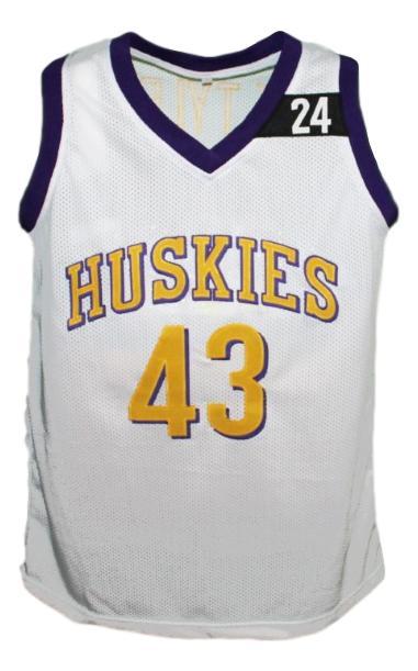 K.Tyler Jersey #43 The 6th Movie Huskies Basketball New White