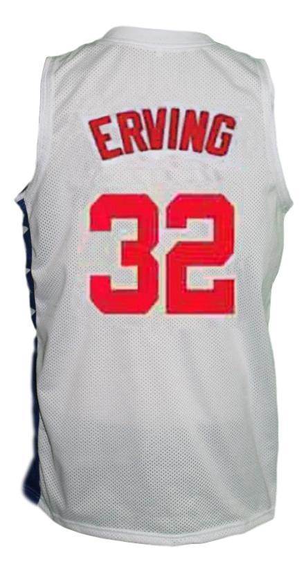Julius Erving Jersey #32 New York Nets Aba Retro Basketball New Sewn White