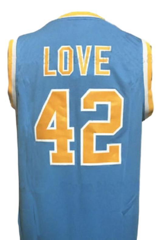 Kevin Love Jersey #42 Ucla College Basketball Sewn Blue