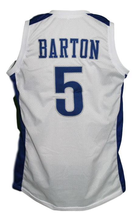 Will Barton Jersey #5 Memphis College Basketball New Sewn White