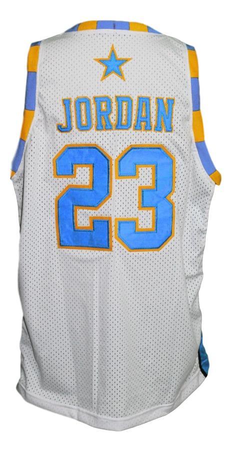 Michael Jordan Jersey #23 Laney High School Basketball White