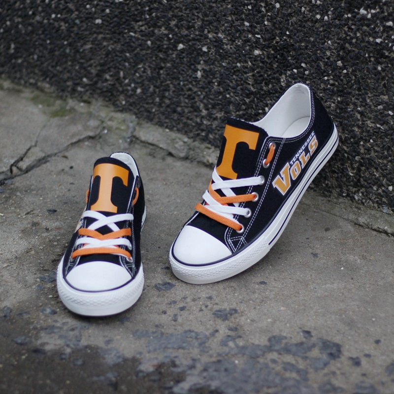 Tennessee Volunteers Limited Print NCAA College Students Low Top Canvas Shoes Sport Sneakers 3