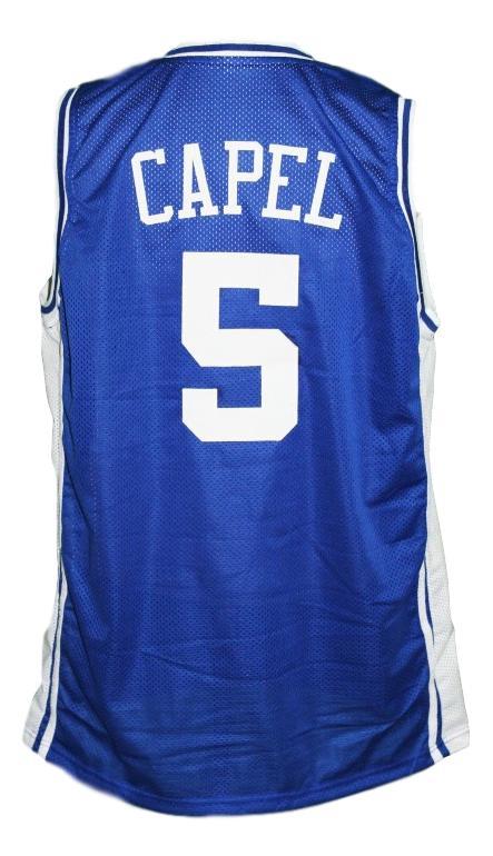 Jeff CapelJersey  #5 Custom Duke College Basketball New Sewn Blue