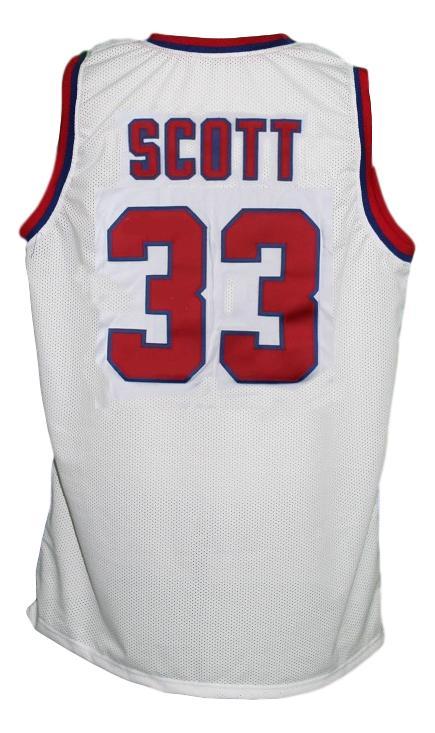 Charlie Scott Jersey #33 Virginia Squires Aba Basketball New White