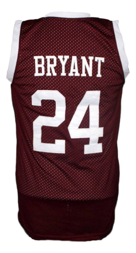 Kobe Bryant Jersey #24 Bala Cynwyd Middle School Basketball New Maroon