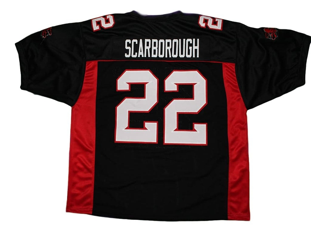 Scarborough #22 Mean Machine Longest Yard Movie Football Jersey Black
