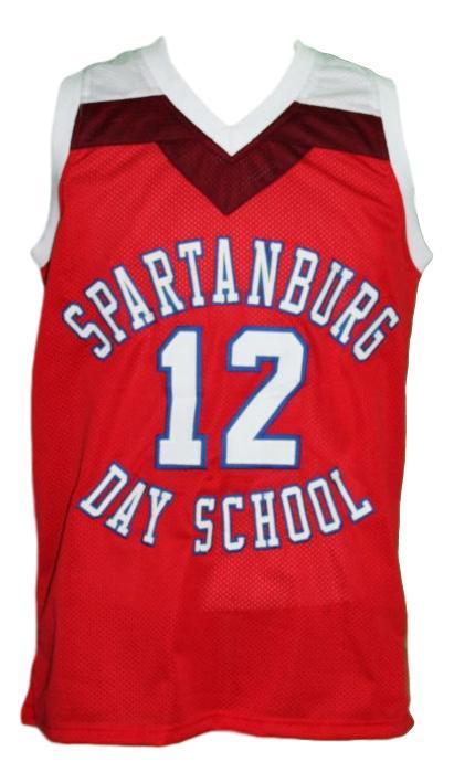 Zion Williamson Jersey #12 Spartanburg Day School Basketball New Red