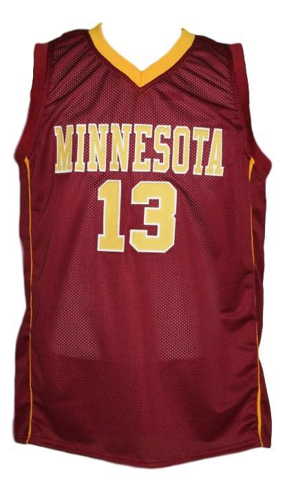 Maverick Ahanmisi Jersey #13 Minnesota College Basketball Maroon