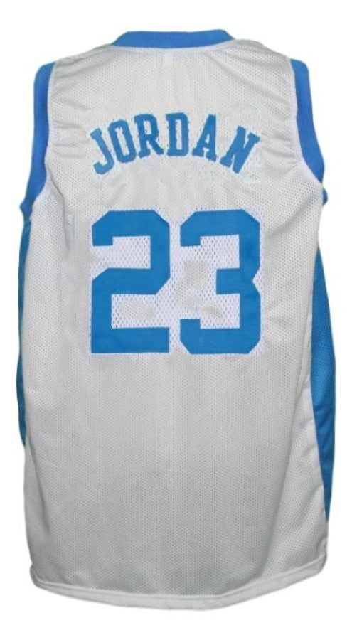 Michael Jordan Jersey #23 North Carolina College Basketball White