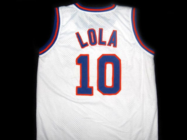 Lola Bunny Jersey #10 Tune Squad Space Jam Basketball White