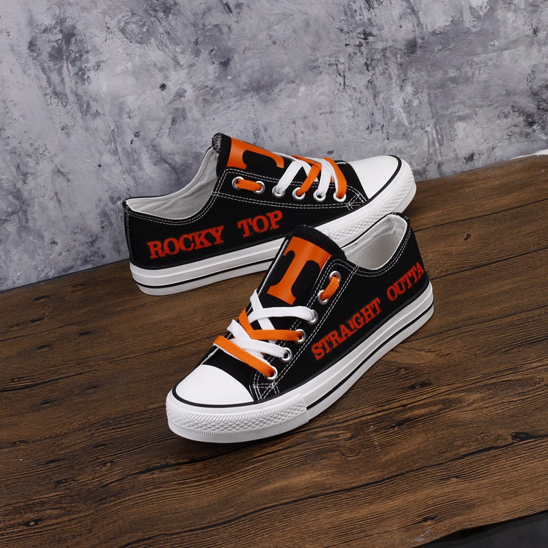 Tennessee Volunteers Limited Print NCAA College Students Low Top Canvas Shoes Sport Sneakers 2