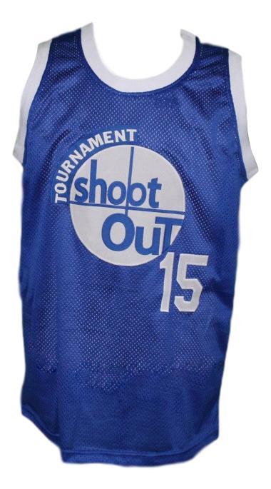 Thomas Shep Jersey #15 Shepard Tournament Shoot Out Basketball New Blue