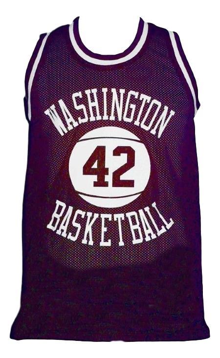 Latrell Sprewell Jersey #42 Washington Purgolders Basketball Purple
