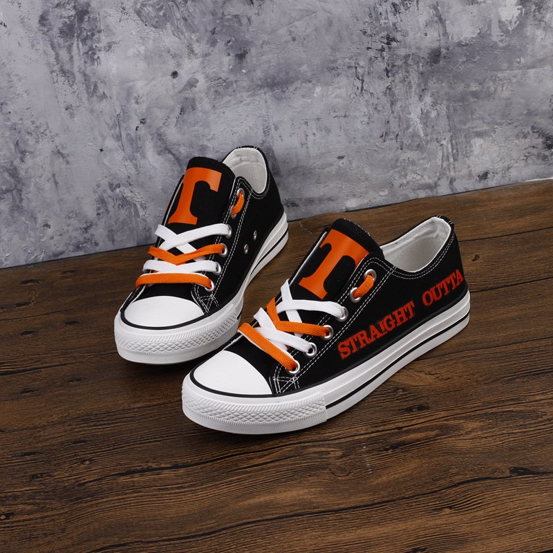Tennessee Volunteers Limited Print NCAA College Students Low Top Canvas Shoes Sport Sneakers 2