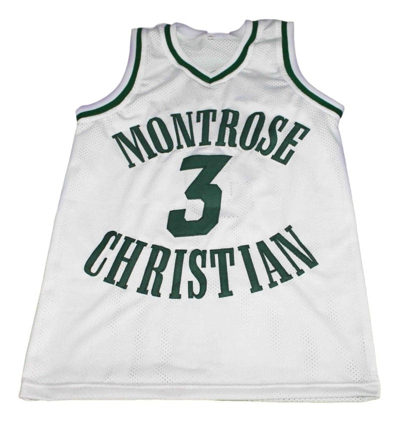 Kevin Durant Jersey #3 Montrose Christian Basketball New Sewn White