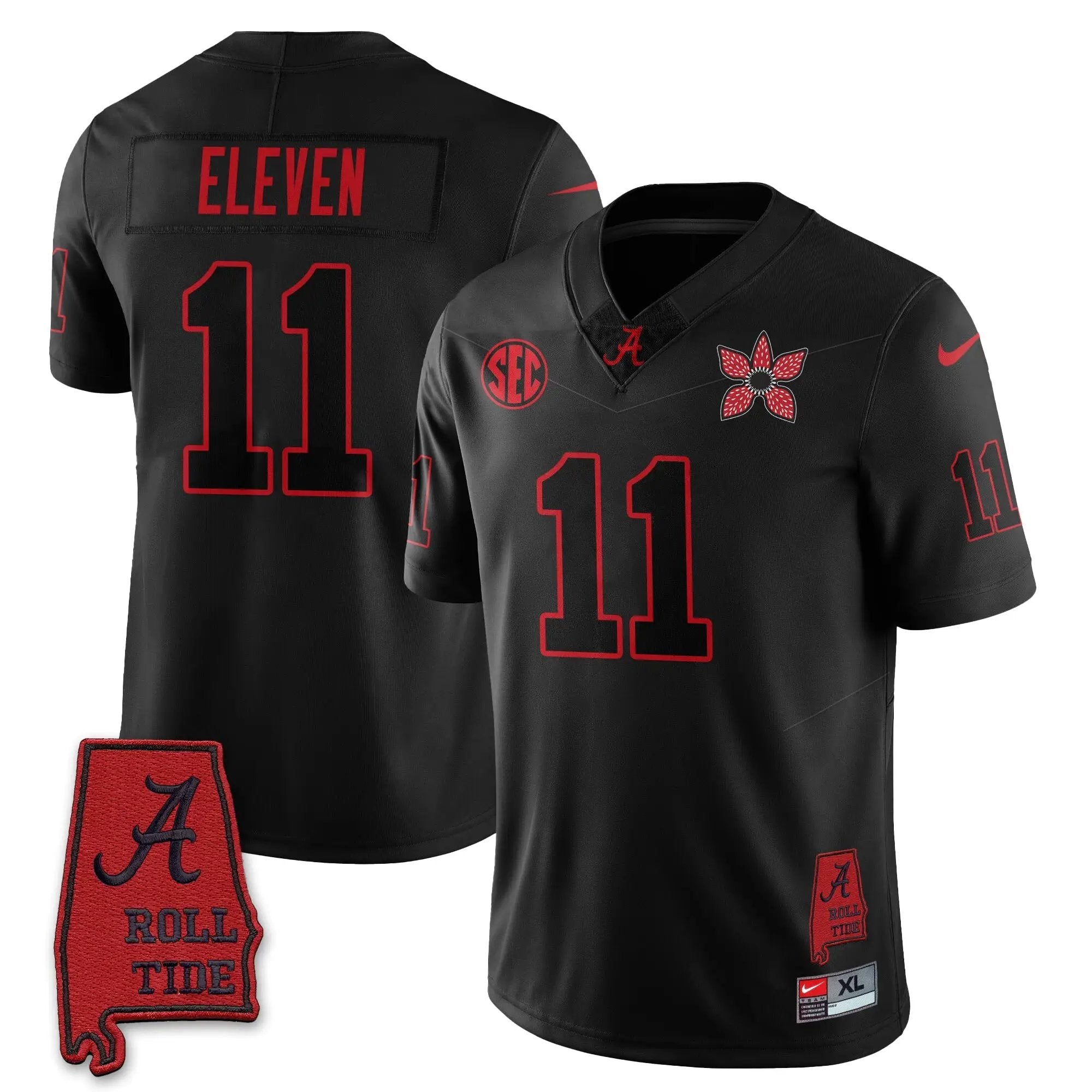 Men Alabama Crimson Tide Football 'Stranger Things Edition' Vapor Limited Jersey