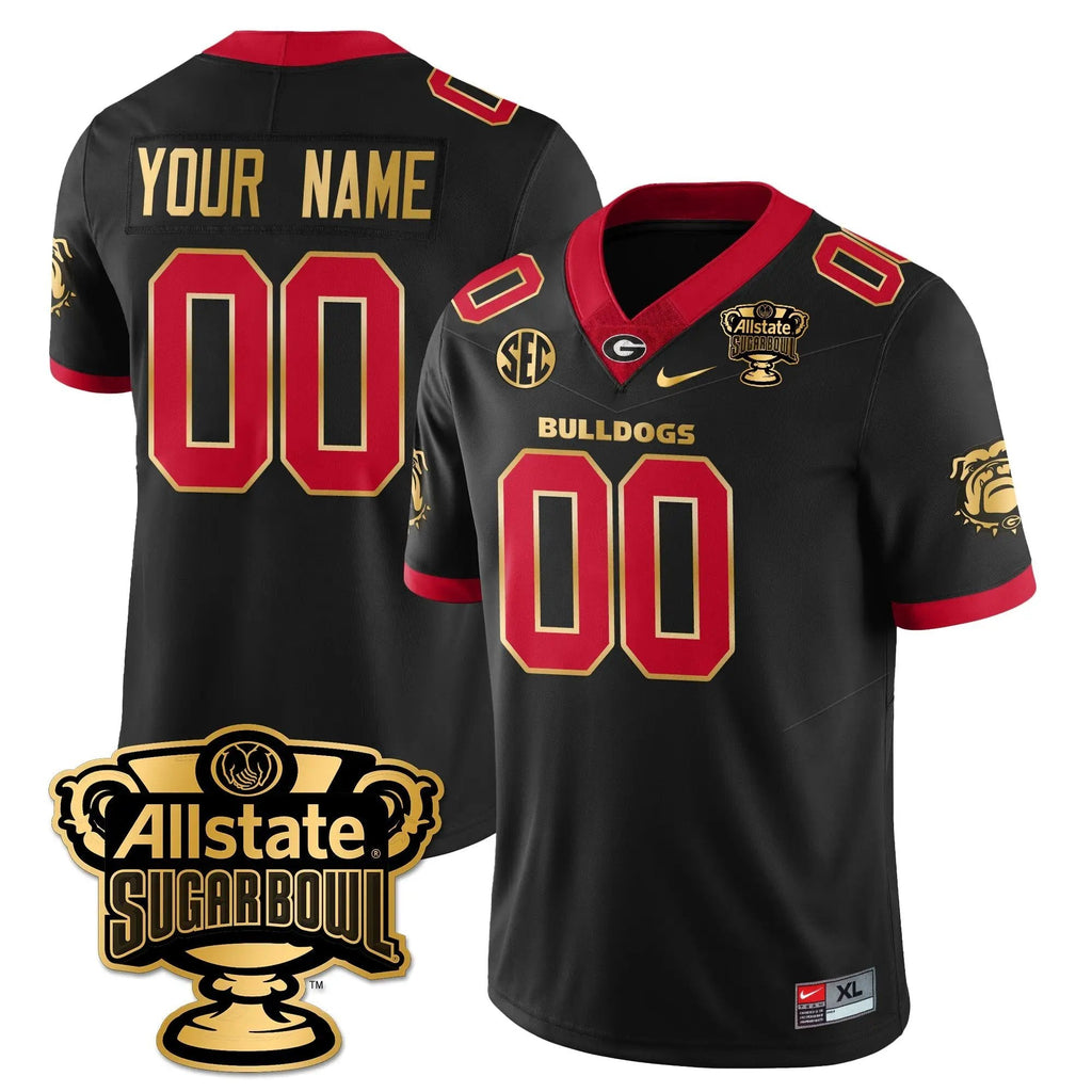 Men University of Georgia Football Vapor Limited Football Jersey - Sugar Bowl
