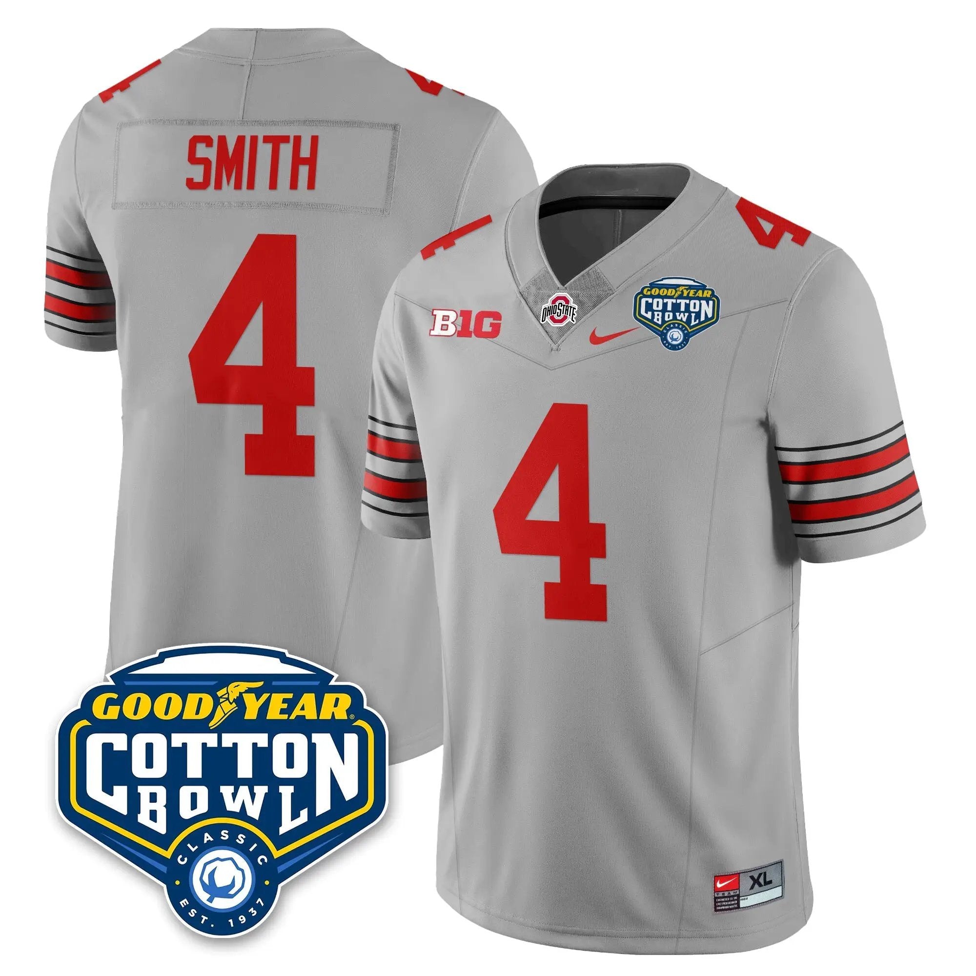 Men Ohio State Buckeyes Football Vapor Limited Jersey - Cotton Bowl