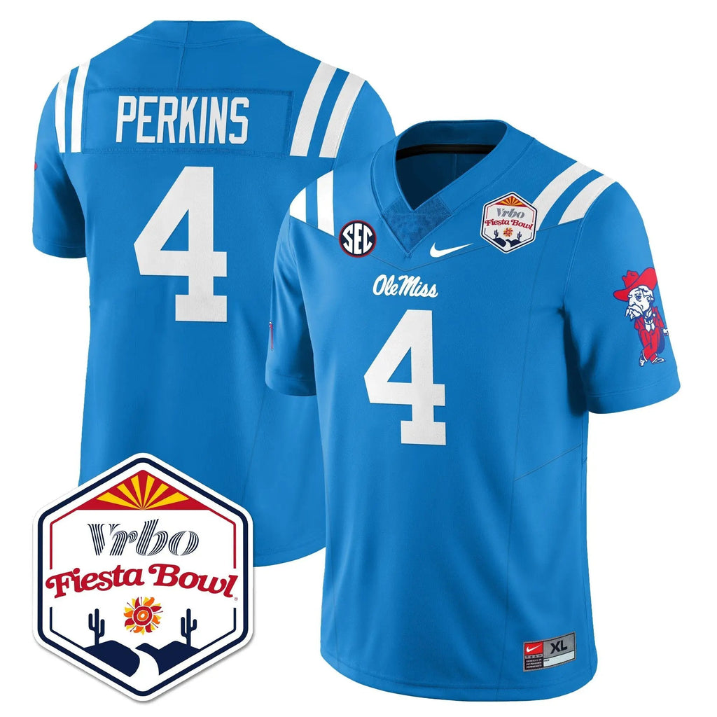 Men Ole Miss Rebels Football Vapor Limited Jersey - Vrbo Fiesta Bowl