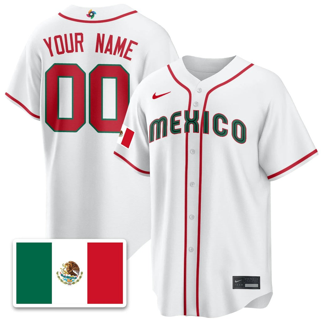 Mexico Baseball 2026 World Baseball Classic Limited Jersey - All Stitched