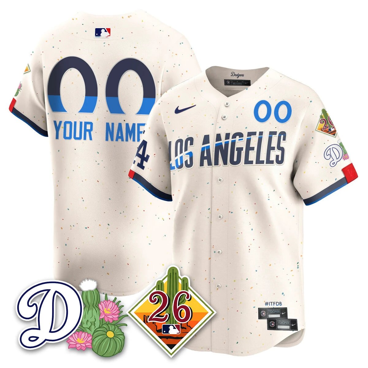 Dodgers 2026 Spring Training Vapor Limited Jersey - All Stitched