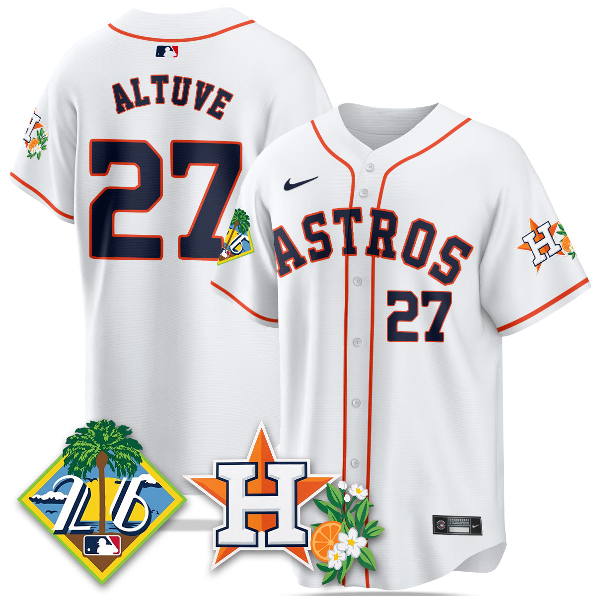 Houston Astros 2026 Spring Training Vapor Limited Jersey - All Stitched