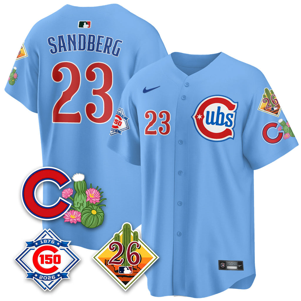 Chicago Cubs 2026 Spring Training Vapor Limited Jersey - 150th Anniversary Patch - All Stitched