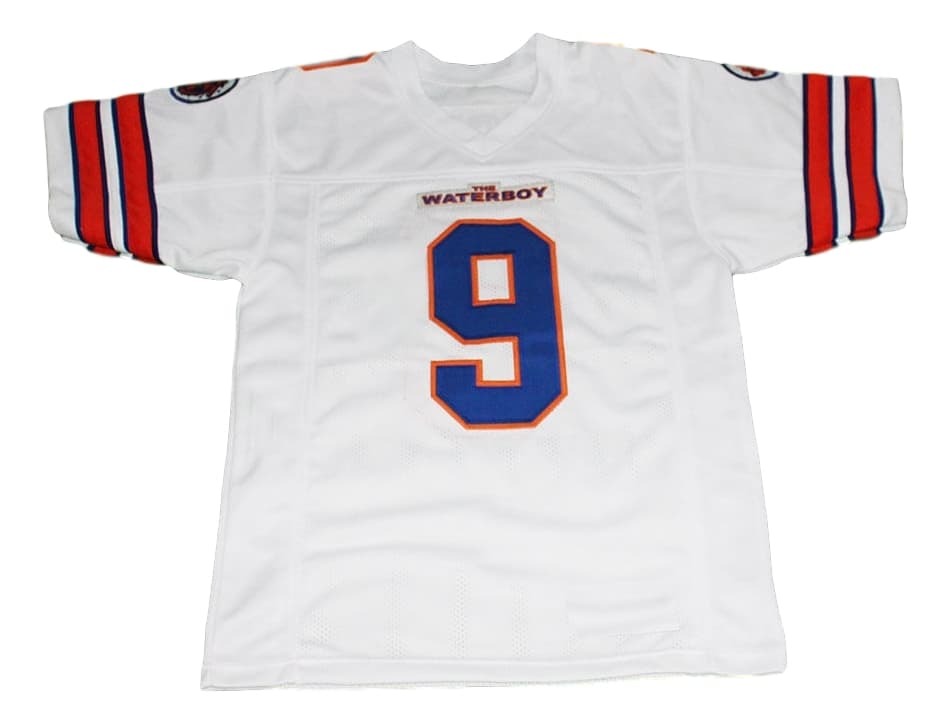 Bobby Boucher Jersey #9 The Waterboy Football Stitched White